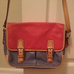 Coach bag pink and purple